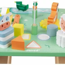 Janod TABLE D'ACTIVITÉS JOLIE PRAIRIE - EN BOIS -MATTEL Soldes Boutique 80ee3a83c46b4809baff6f2f9c155a5ccd02d880 02082380 06