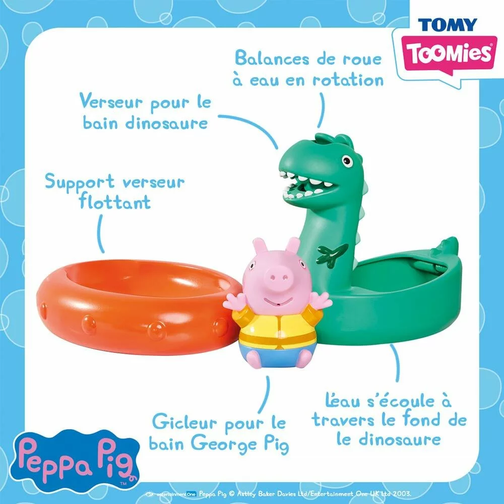 Tomy TOOMIES - BATEAU BOUÉE - GEORGE ET DINO - PEPPA PIG 3 Tomy TOOMIES - BATEAU BOUÉE - GEORGE ET DINO - PEPPA PIG – Image 3