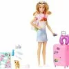 MATTEL BARBIE - COFFRET POUPEE MALIBU EN VOYAGE