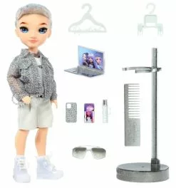 MGA Entertainment RAINBOW HIGH - POUPEE MANNEQUIN AIDEN RUSSELL AMETHYSTE