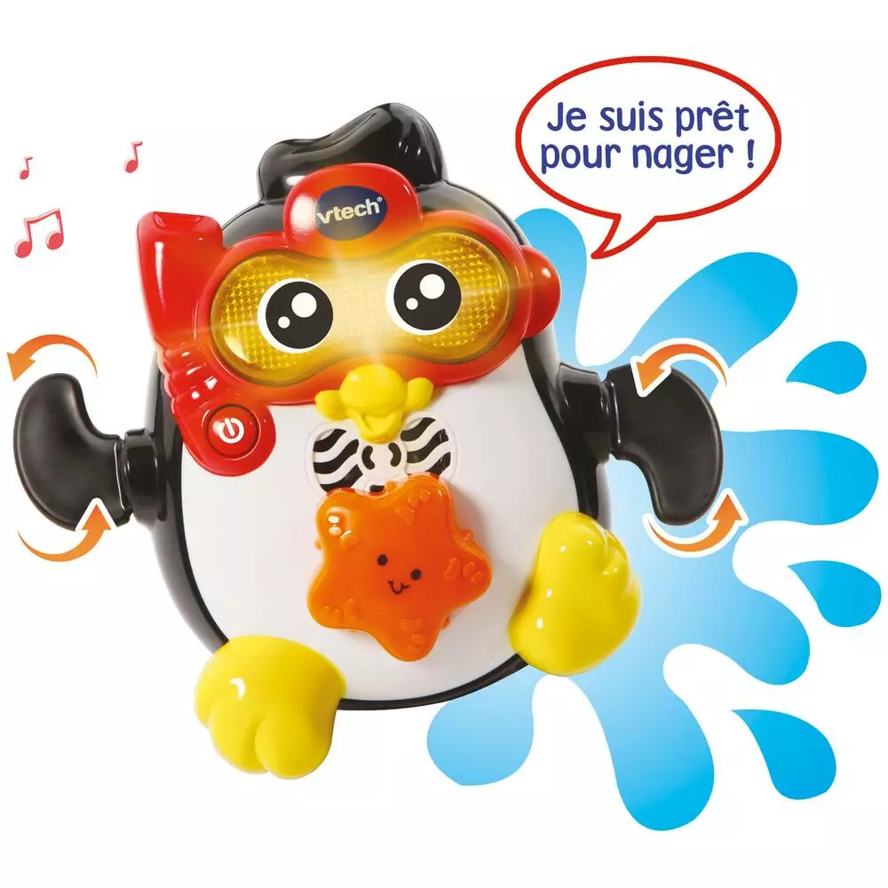 VTECH BABY - GEDEON, CHAMPION DE NATATION 1 VTECH BABY - GEDEON, CHAMPION DE NATATION