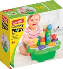 Quercetti CHUNKY PEGGY 28 PIECES