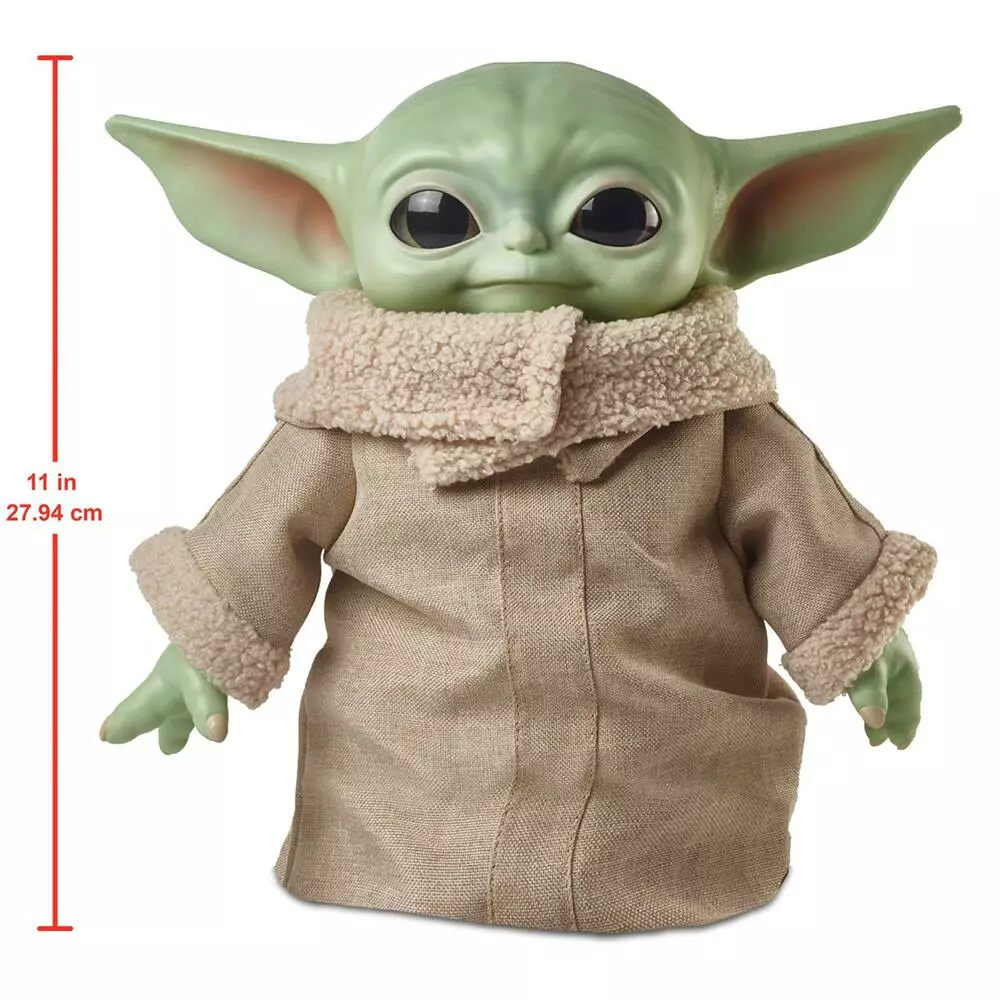 MATTEL FIGURINE PELUCHE L' ENFANT BABY YODA STAR WARS 3 MATTEL FIGURINE PELUCHE L' ENFANT BABY YODA STAR WARS – Image 3