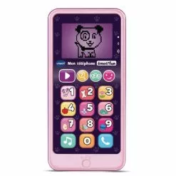 VTech MON TELEPHONE EMOTI'FUN ROSE