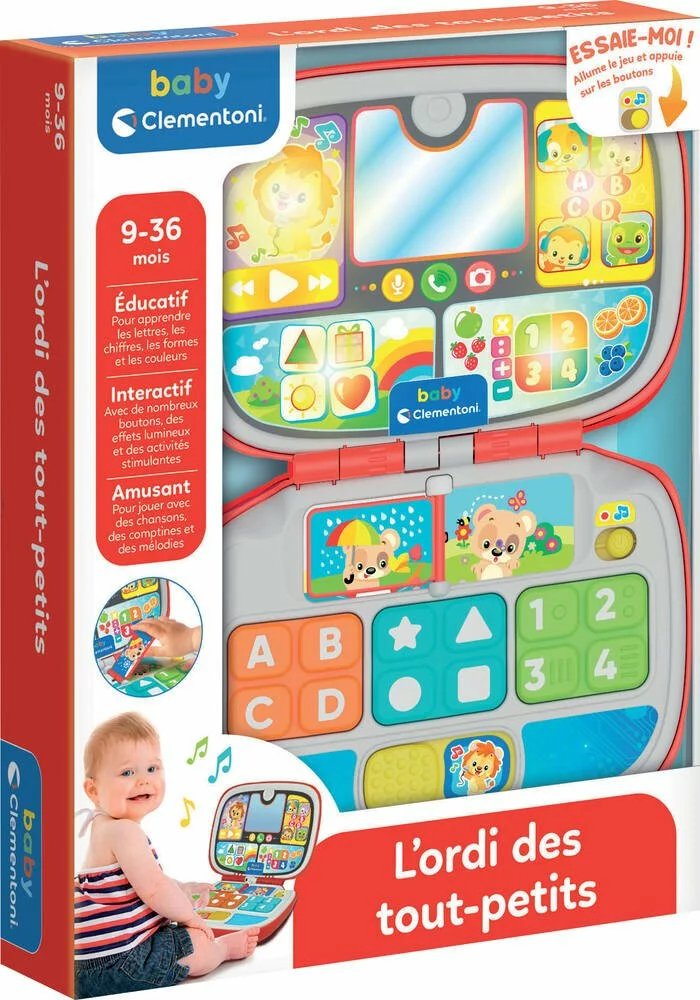 Clementoni L'ORDI DES TOUT-PETITS 2 Clementoni L'ORDI DES TOUT-PETITS – Image 2