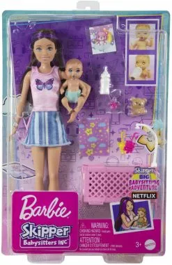 MATTEL BARBIE - COFFRET SKIPPER BEBE AU LIT -MATTEL Soldes Boutique a7035b7e36669e215e9242af55b77f943ca9dde1 41107636 05