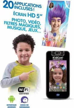 VTech KIDICOM ADVANCE 3.0 NOIR