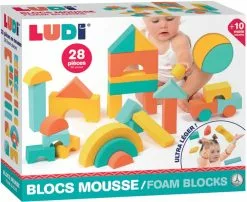 LUDI BLOCS CONSTRUCTION MOUSSE -MATTEL Soldes Boutique aaabf9467bd8263e0a03f6f791999e0a920a16c7 41078330 05