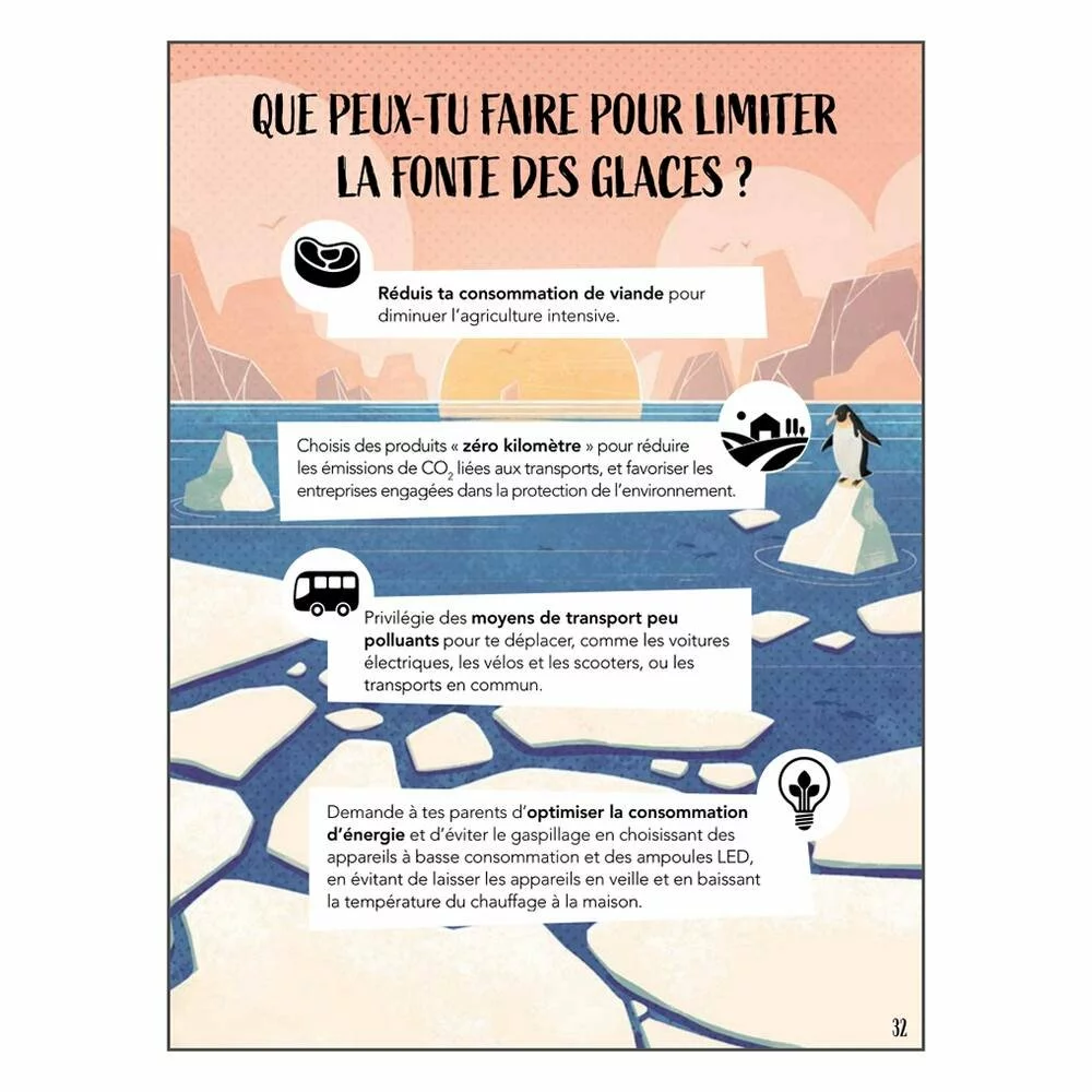 SASSI JUNIOR PUZZLE LA PLANETE EN DANGER 220 PIECES + LIVRE - LES GLACES 3 SASSI JUNIOR PUZZLE LA PLANETE EN DANGER 220 PIECES + LIVRE - LES GLACES – Image 3