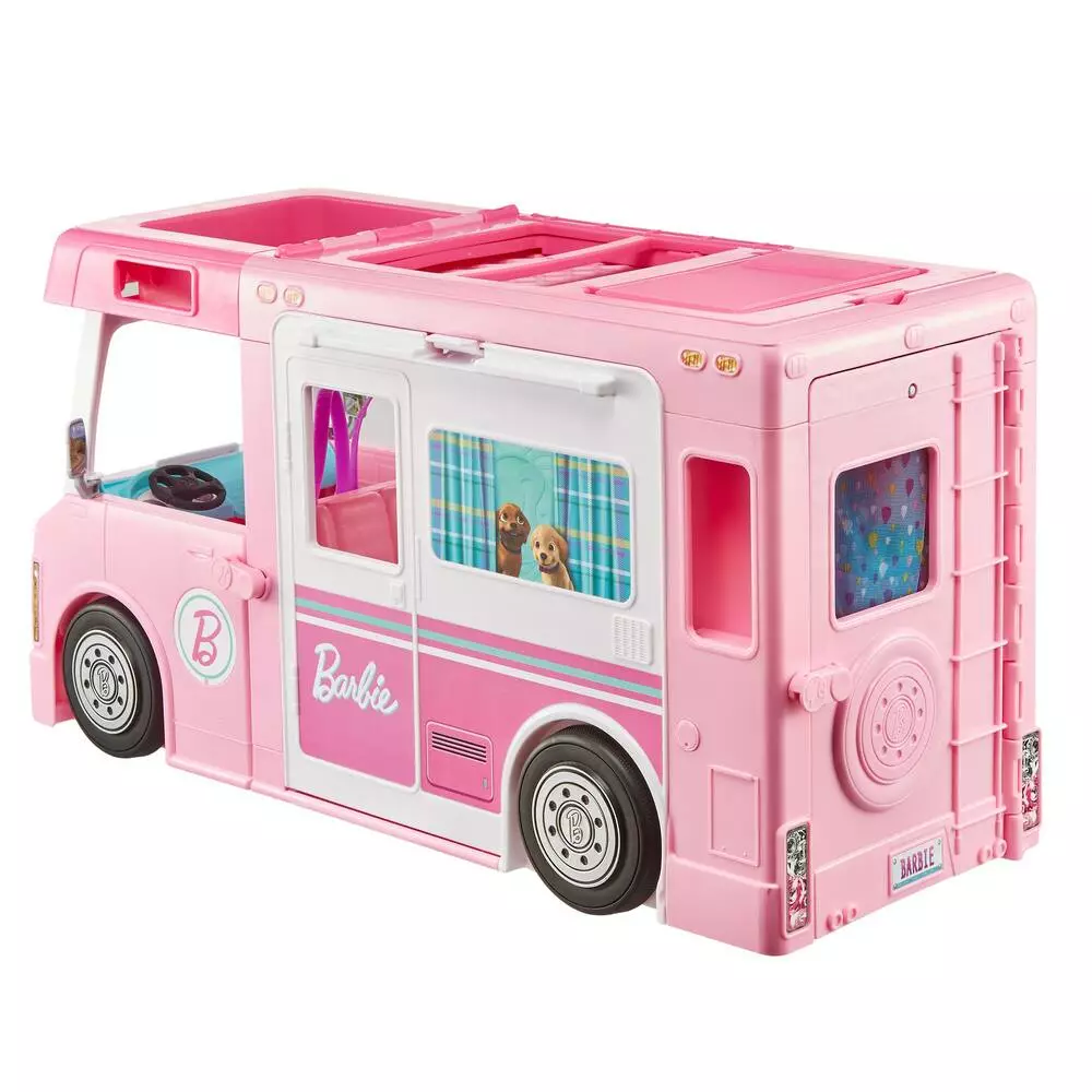 MATTEL CAMPING-CAR DE REVE 3-EN-1 - BARBIE 3 MATTEL CAMPING-CAR DE REVE 3-EN-1 - BARBIE – Image 3