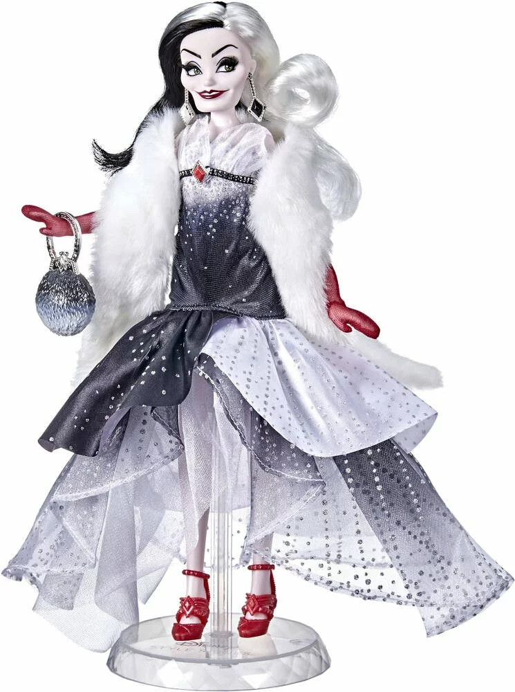 Hasbro POUPEE - DISNEY VILAINS STYLE SERIES CRUELLA D'ENFER 1 Hasbro POUPEE - DISNEY VILAINS STYLE SERIES CRUELLA D'ENFER