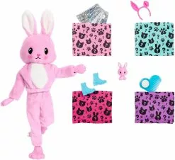 MATTEL POUPEE BARBIE CUTIE REVEAL LAPIN -MATTEL Soldes Boutique b168551603ca2ee68a29cc371b77720dc95e174d 41004137 03