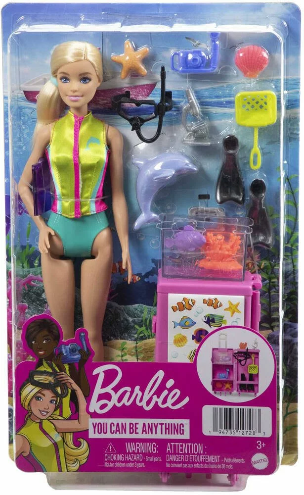 MATTEL BARBIE - COFFRET BARBIE PLONGEUSE - BLONDE 6 MATTEL BARBIE - COFFRET BARBIE PLONGEUSE - BLONDE – Image 6