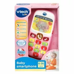 VTECH BABY - BABY SMARTPHONE BILINGUE ROSE -MATTEL Soldes Boutique b7b9fc610484b451f6109a149204142908305a0a 04071812 03