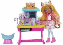 MATTEL ENCHANTIMALS - POUPEE ET COFFRET BETES CITADINES CABINET DU DOCTEUR CHAT -MATTEL Soldes Boutique b953d44b5065febc4f8c1abefeba453e93dd1d33 41107671 03