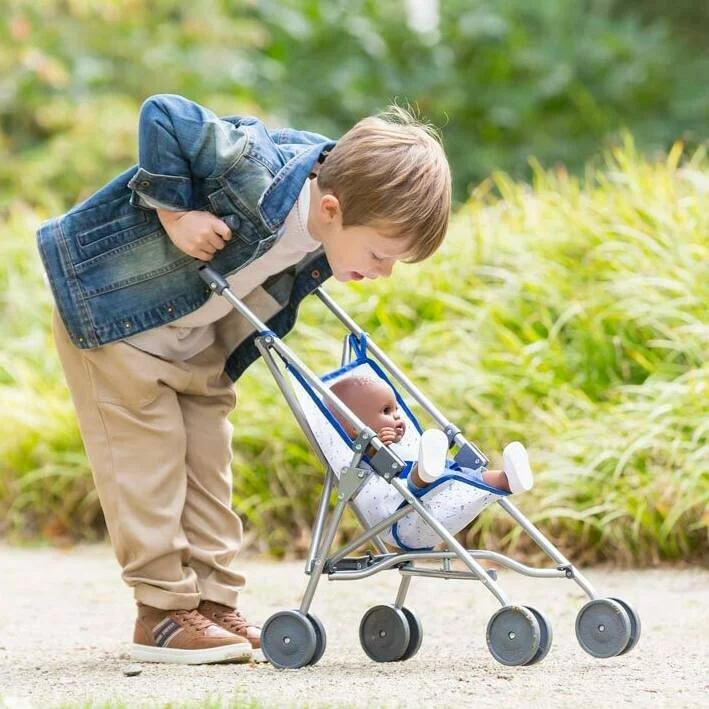 BB36/42 POUSSETTE CANNE BLEUE - COROLLE ACCESSOIRES 6 BB36/42 POUSSETTE CANNE BLEUE - COROLLE ACCESSOIRES – Image 6