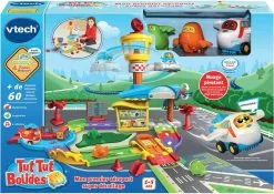 VTech TUT TUT BOLIDES - MON PREMIER AÉROPORT SUPER DÉCOLLAGE (+ ELIOT SUPER PILOTE) -MATTEL Soldes Boutique c29c3e06449d108d9eb8516380ba035c98e1df32 41002996 03