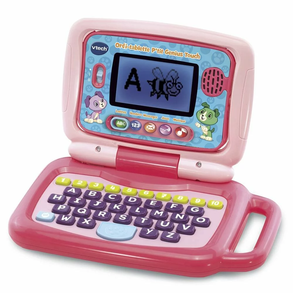 VTech ORDI-TABLETTE P'TIT GENIUS TOUCH MAUVE 1 VTech ORDI-TABLETTE P'TIT GENIUS TOUCH MAUVE