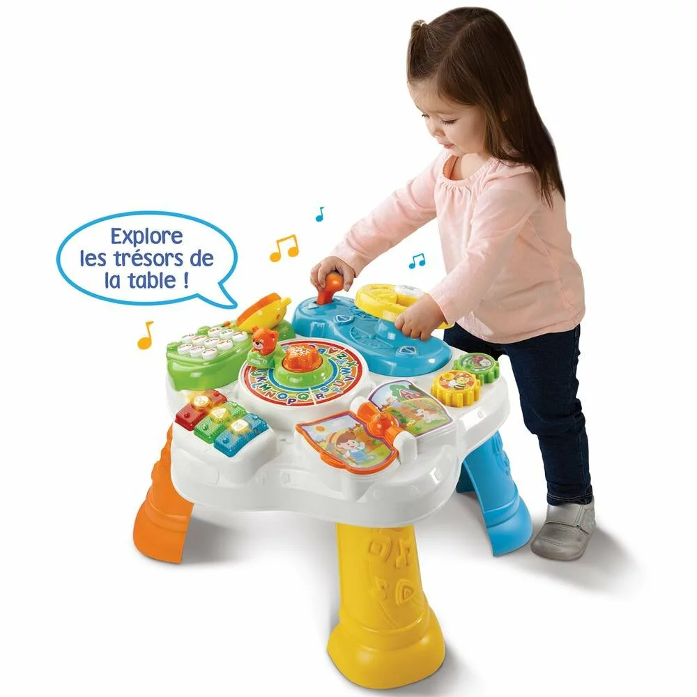 VTech MA TABLE D ACTIVITES BILINGUE MULTICOLORE 1 VTech MA TABLE D ACTIVITES BILINGUE MULTICOLORE