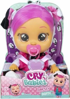 IMC CRY BABIES POUPEE DRESSY DOTTY -MATTEL Soldes Boutique c5fc26faa0209d7d1787329576036a769a43fe45 41000170 04