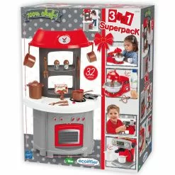 ECOIFFIER SUPER PACK CUISINE 3 EN 1 -MATTEL Soldes Boutique c6200602986135bfb1284a5e1f35ff2f1dfb5527 12023587 05
