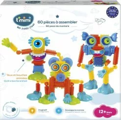 T'MIMI COFFRET 60 PIECES A ASSEMBLER - LE P'TIT MONSTRE -MATTEL Soldes Boutique c83df153fd62eacf4e800a555ce7e61c2a581de3 41053960 03