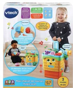 VTech MAXI CHARIOT DE COURSES MAGIC'SCAN -MATTEL Soldes Boutique c9dbd65c3e3c9662ccdeed5a6842640b79af7562 41001471 03