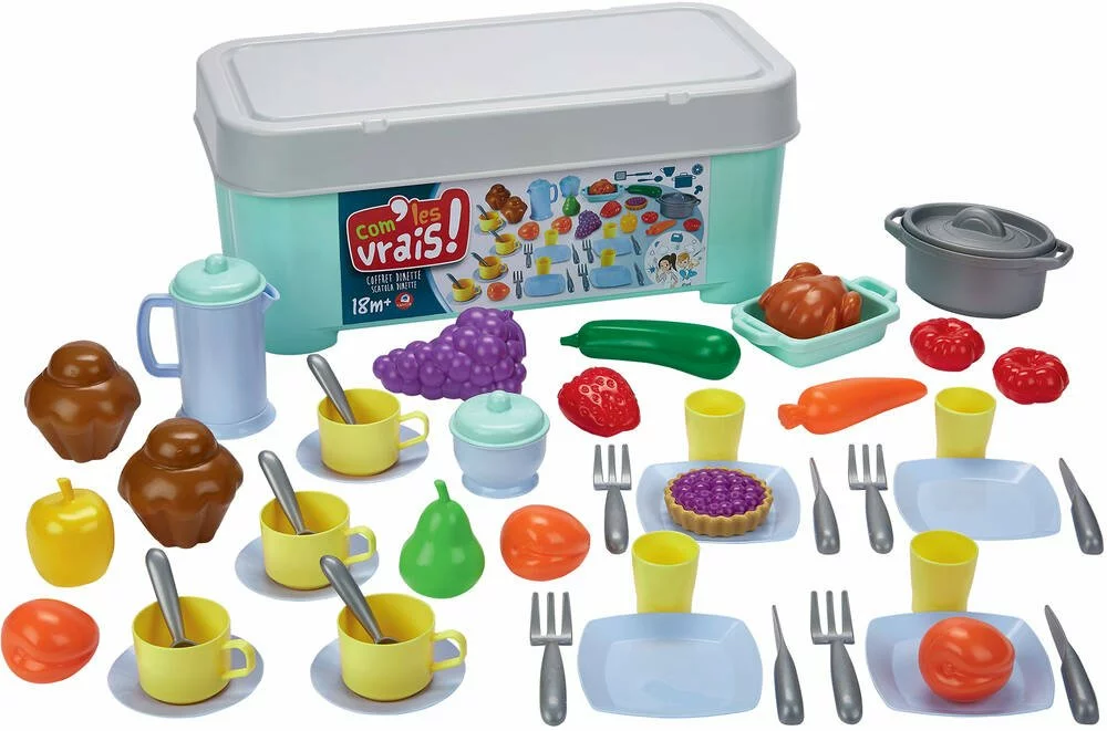 COM'LES VRAIS COFFRET DINETTE 1 COM'LES VRAIS COFFRET DINETTE