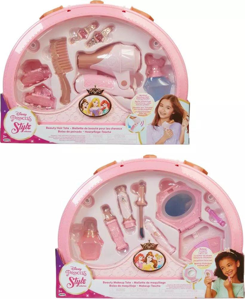 JAKKS PACIFIC MALLETTE DE MAQUILLAGE OU DE COIFFURE - DISNEY PRINCESSE STYLE COLLECTION 1 JAKKS PACIFIC MALLETTE DE MAQUILLAGE OU DE COIFFURE - DISNEY PRINCESSE STYLE COLLECTION