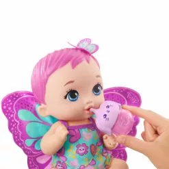 MATTEL MY GARDEN BABY - POUPON BÉBÉ PAPILLON ROSE BOIT ET FAIT PIPI -MATTEL Soldes Boutique d1945829f8aa242975156aec658f7344d0fb1eca 41000601 04