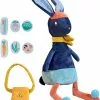 EBULOBO PELUCHE - GABIN LAPIN D'ACTIVITÉS