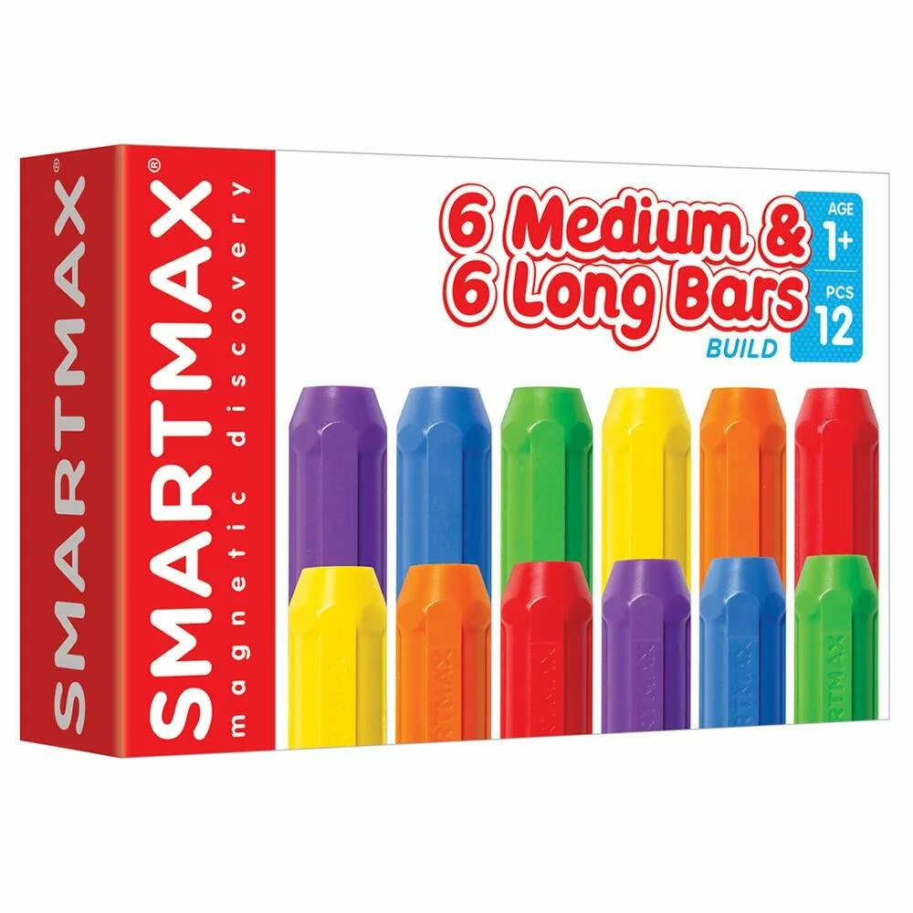 Smart Games SMARTMAX XT - BOITE 6 BATONNETS COURTS ET 6 LONGS 1 Smart Games SMARTMAX XT - BOITE 6 BATONNETS COURTS ET 6 LONGS