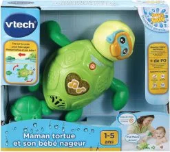 VTech MAMAN TORTUE ET SON BÉBÉ NAGEUR -MATTEL Soldes Boutique d63f4389e579f0a0a60760eb8fdec3829dd87ef3 41002995 03
