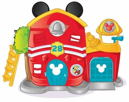 GP TOYS MICKEY ET SES AMIS - LA CASERNE DE POMPIER 1 GP TOYS MICKEY ET SES AMIS - LA CASERNE DE POMPIER