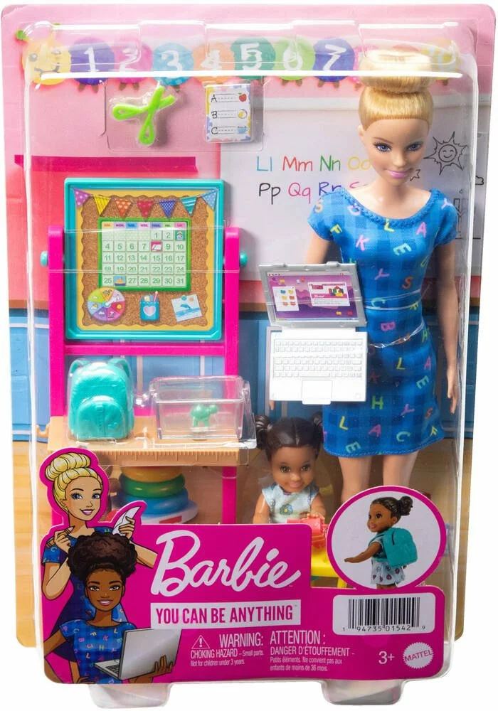 MATTEL COFFRET POUPEE BARBIE MAITRESSE ECOLE 6 MATTEL COFFRET POUPEE BARBIE MAITRESSE ECOLE – Image 6