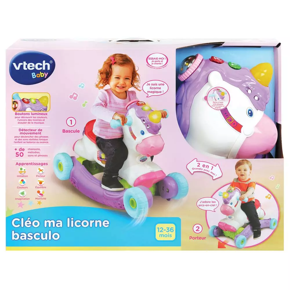 VTECH BABY - CLEO MA LICORNE BASCULO 3 VTECH BABY - CLEO MA LICORNE BASCULO – Image 3