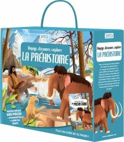 SASSI JUNIOR VOYAGE DECOUVRE EXPLOIRE LA PREHISTOIRE