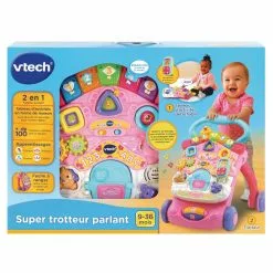 VTech SUPER TROTTEUR PARLANT 2 EN 1 ROSE -MATTEL Soldes Boutique de0410b29fd6015c54a5385926e896fc3b6d64e8 04072026 03