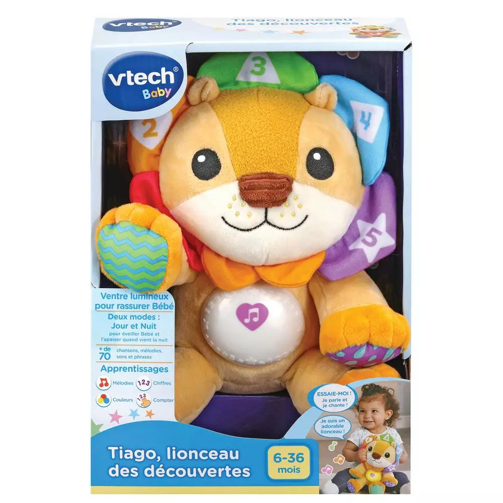 VTech TIAGO, LIONCEAU DES DÉCOUVERTES 3 VTech TIAGO, LIONCEAU DES DÉCOUVERTES – Image 3
