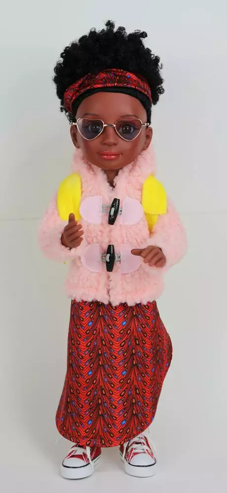 CERISE & CAPUCINE MA POUPEE SARAH BRANCHEE 46 CM 2 CERISE & CAPUCINE MA POUPEE SARAH BRANCHEE 46 CM – Image 2