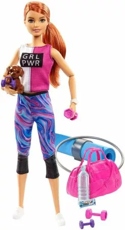 MATTEL POUPEE BARBIE BIEN ETRE SPORT