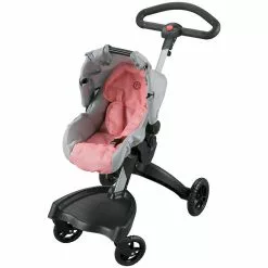 CERISE & CAPUCINE POUSSETTE BALADE EN VILLE