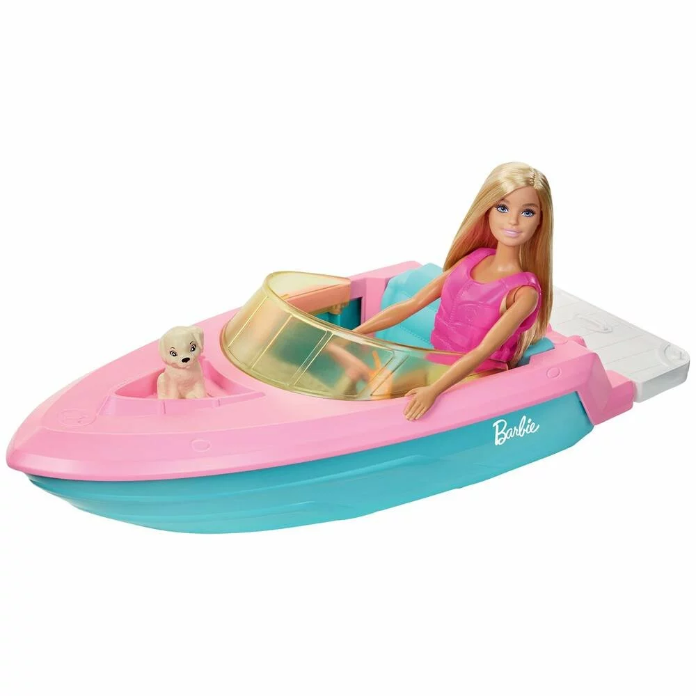 MATTEL POUPEE BARBIE ET SON BATEAU 1 MATTEL POUPEE BARBIE ET SON BATEAU