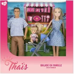 THAÏS THAIS POUPEE BALADE EN FAMILLE 29 CM 9 THAÏS THAIS POUPEE BALADE EN FAMILLE 29 CM -MATTEL Soldes Boutique eab32a628795b921457e59bcd749c3733a7fce40 41001917 05