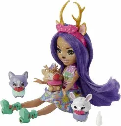 MATTEL ENCHANTIMALS -MEILLEURS AMIS DES BEBES 15 CM - POUPEE DANESSA DEER ET SPRINI -MATTEL Soldes Boutique eae457658877e84064a1b44718a24eeab091d709 41107673 04