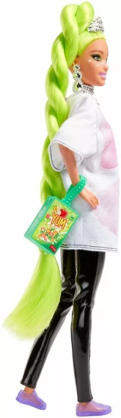 MATTEL POUPEE BARBIE EXTRA NATTE VERT FLUO -MATTEL Soldes Boutique f042a4d6fcf48585808cb4f3625c4883b48faddc 41004140 03