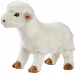 Anima PELUCHE AGNEAU BLANC 28 CM