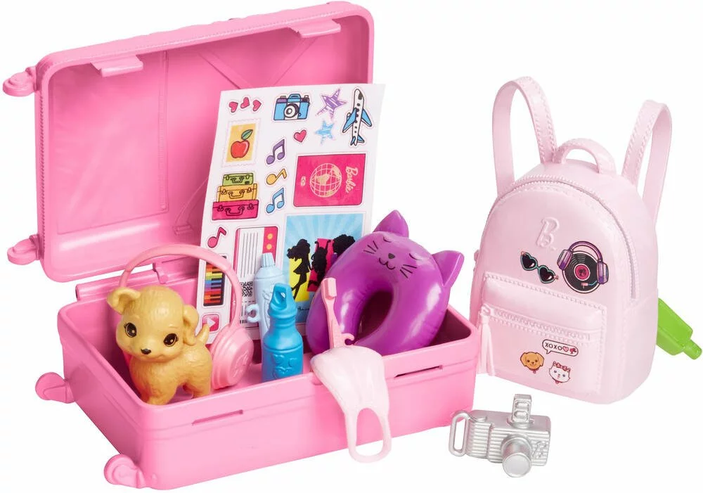MATTEL BARBIE - COFFRET POUPEE MALIBU EN VOYAGE 4 MATTEL BARBIE - COFFRET POUPEE MALIBU EN VOYAGE – Image 4