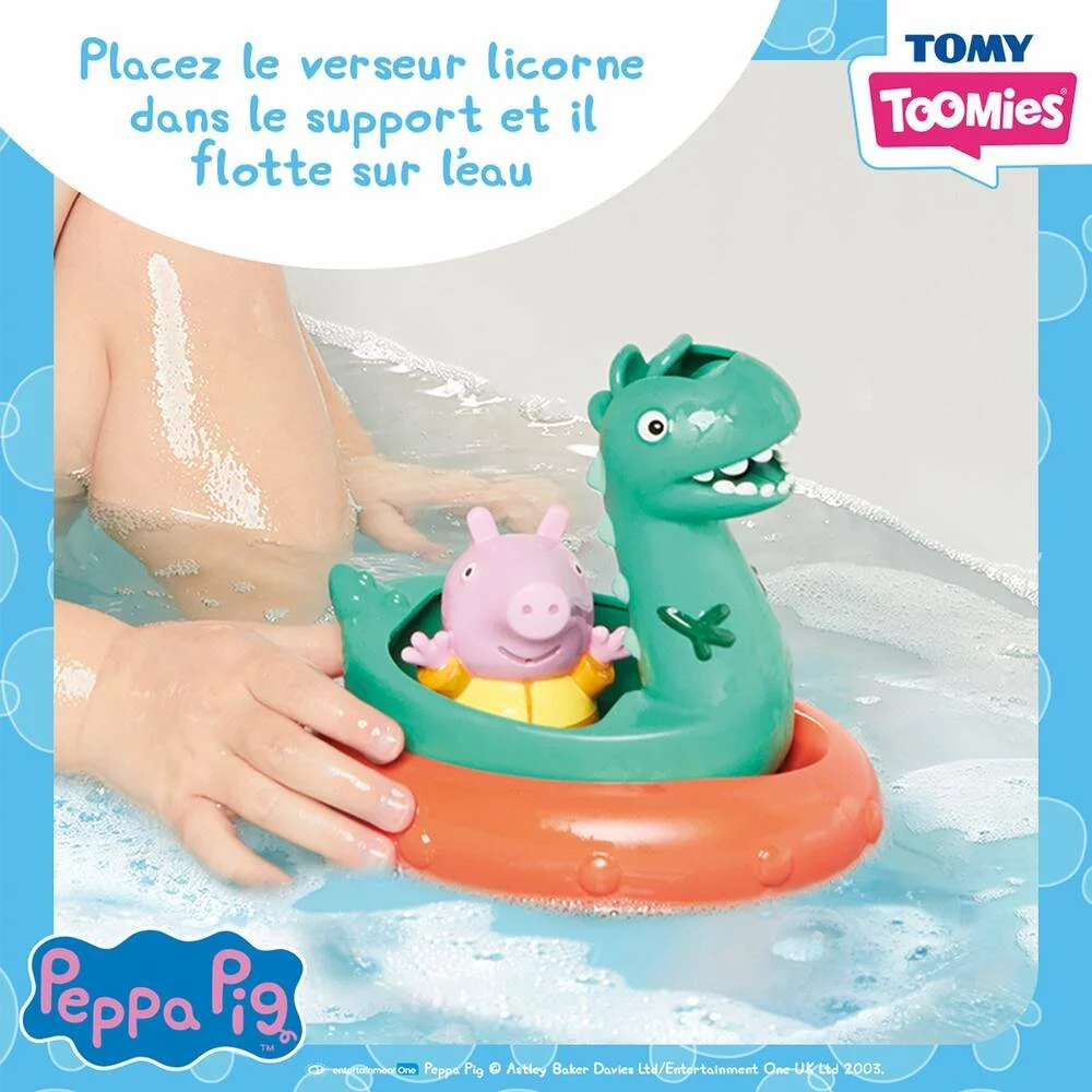 Tomy TOOMIES - BATEAU BOUÉE - GEORGE ET DINO - PEPPA PIG 6 Tomy TOOMIES - BATEAU BOUÉE - GEORGE ET DINO - PEPPA PIG – Image 6