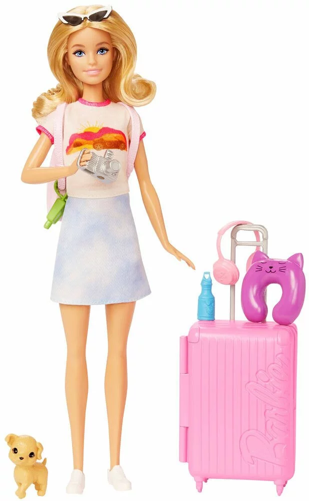 MATTEL BARBIE - COFFRET POUPEE MALIBU EN VOYAGE 3 MATTEL BARBIE - COFFRET POUPEE MALIBU EN VOYAGE – Image 3